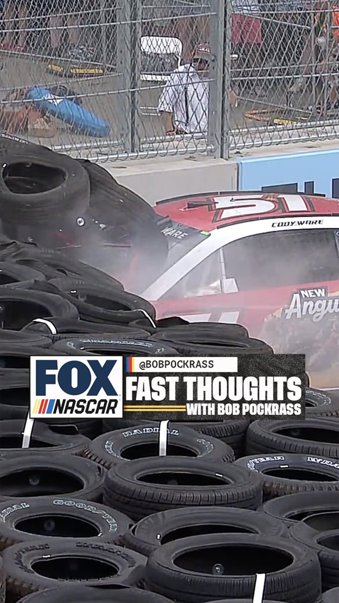 Do you think NASCAR should have thrown the caution before SVG took the white flag at Chicago? Fast Thoughts with Bob Pockrass: