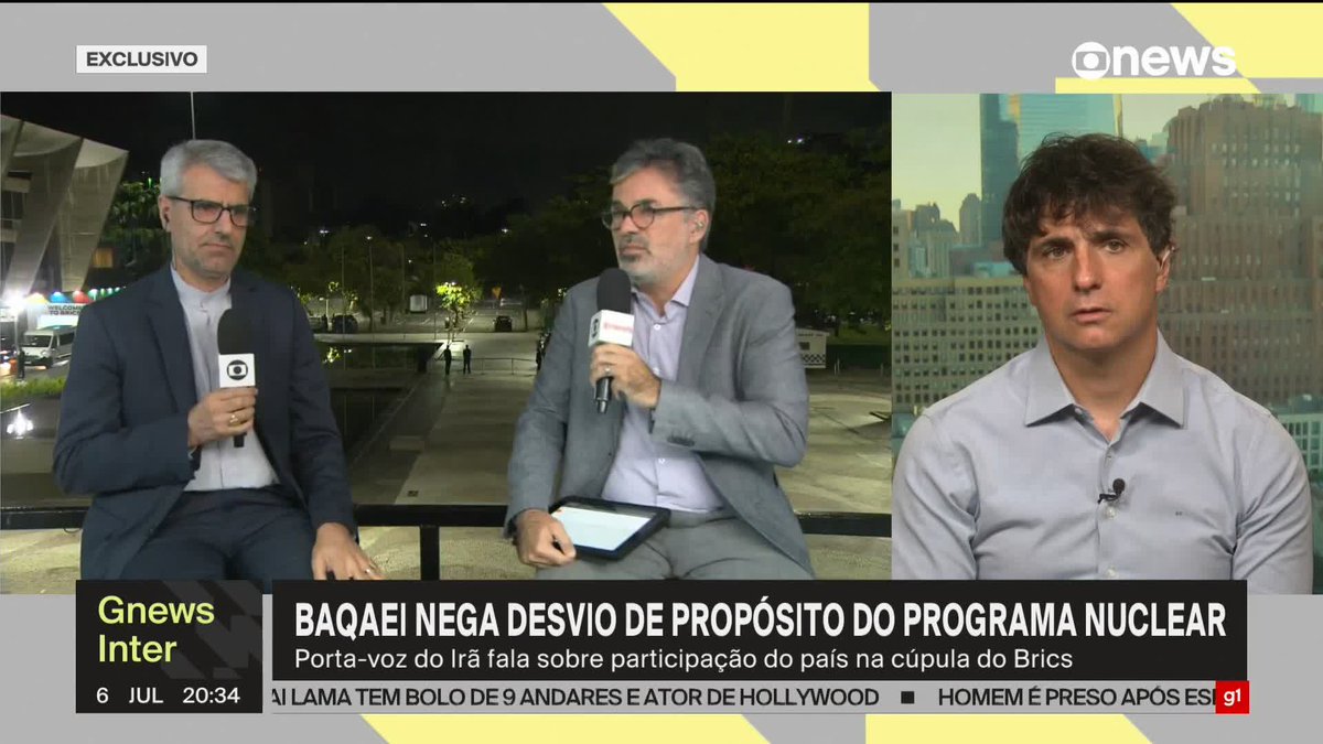 Porta-voz do Irã nega que mulheres não tenham os mesmos direitos que os homens no país. "Pode ir a Teerã e ver com seus próprios olhos". ➡ Assista: #GloboNews #GloboNewsInternacional