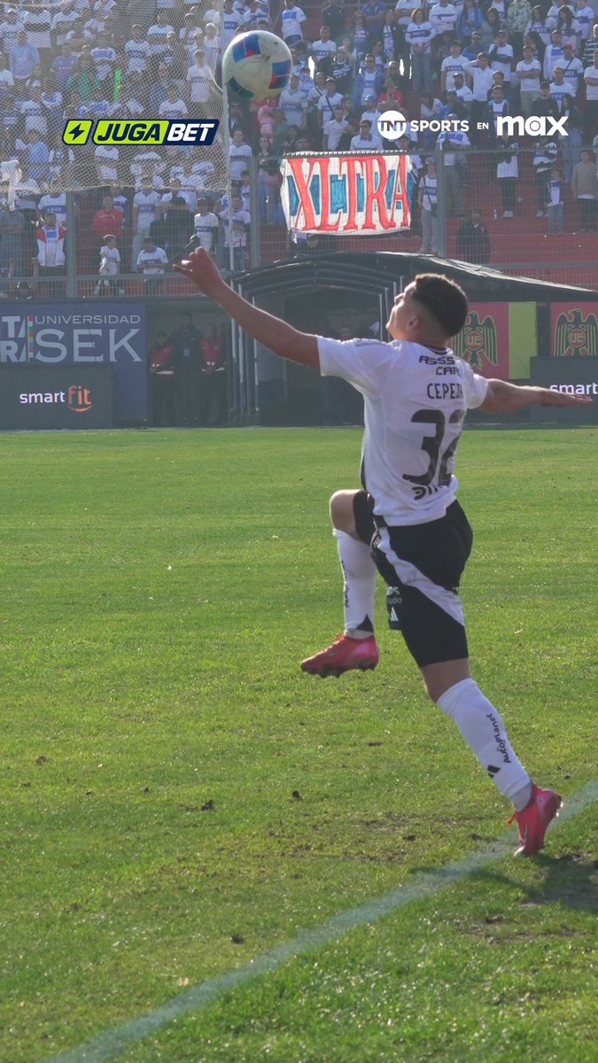 👀⚽🏁 ¿Su último partido en Santa Laura? Lucas Cepeda pudo mostrar su talento en #ElClásico187 ante #LosCruzados, pero no fue suficiente para conquistar los tres puntos con #ColoColo. Bienvenidos a la Casa de las Leyendas, Bienvenidos a Jugabet. Juega y Gana en Jugabet #LaCasaDeLasLeyendas