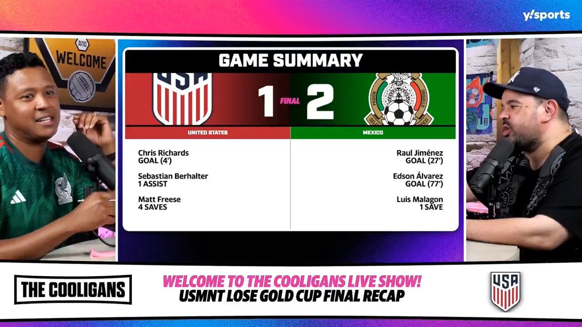 What do you take from USMNT's loss to Mexico in the Gold Cup final? Don't miss the full recap from the The Cooligans: