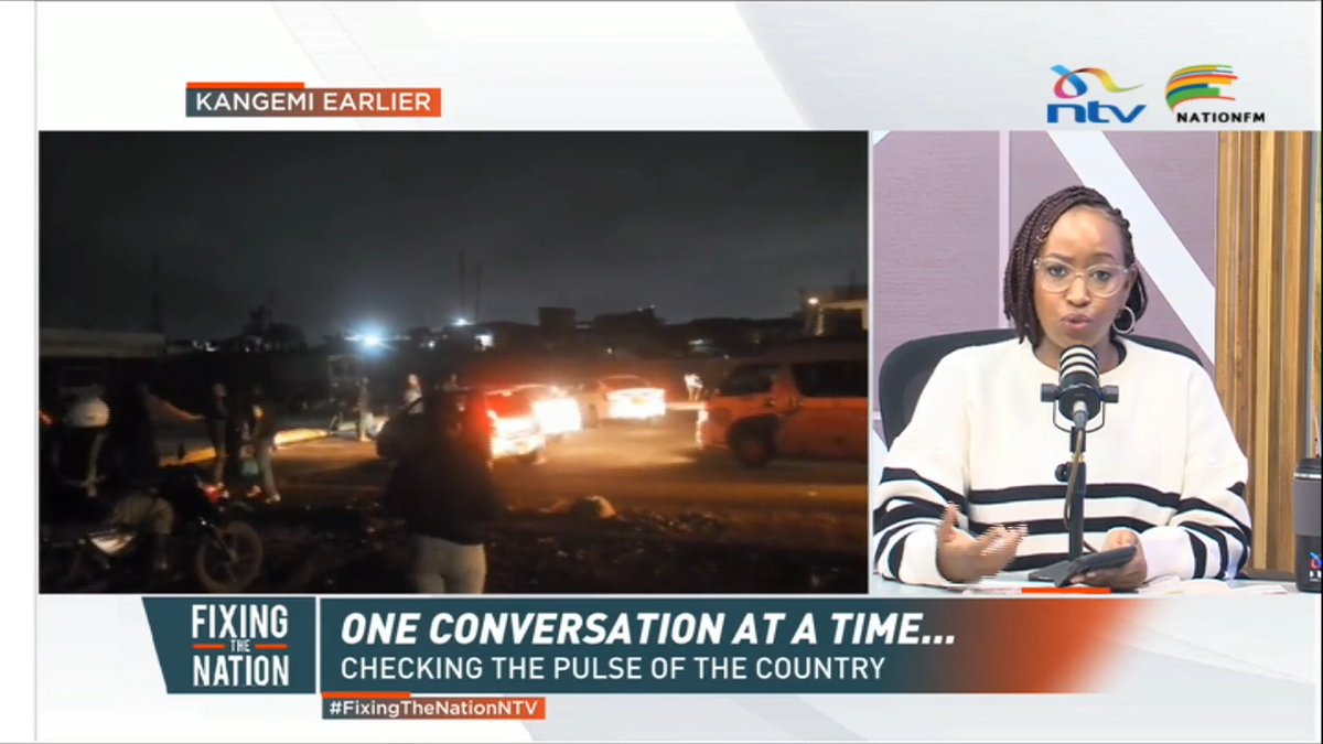 Saba Saba: Roadblock at Kangemi, commuters forced to use alternative routes. NTV's Brian Obuya reports. #FixingTheNationNTV Nation FM Eric Latiff JM Media Nomadic Panda 🐼