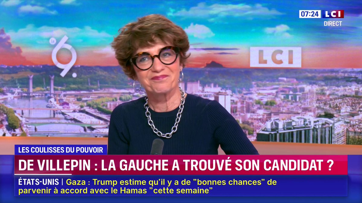 🔴 L'édito politique d'Elizabeth Martichoux - De Villepin : la gauche a trouvé son candidat ? ▶️ "Il est évident qu'il est entré en campagne. La droite se méfie de lui, la gauche l'adore pour l'instant. Il aura du mal à rassembler tous les Français."