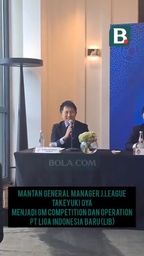 Mantan GM Jleague resmi menjabat GM Kompetisi dan Operasional LIB! Selamat datang Pak Takeyuki Oya! Semoga membawa perubahan yang baik utk kompetisi nasional kita! Selamat bekerja!