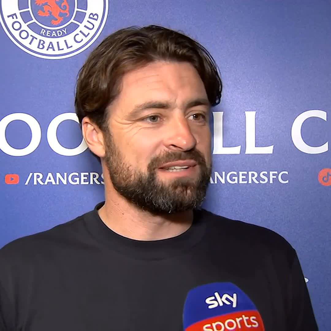 🔵 "The team's going to look very different in a week's time, two weeks' time, so you hope to just keep improving..." Russell Martin was "pleased" with Rangers' friendly draw against Club Brugge, but he's expecting more signings before his first competitive match in charge 🔽