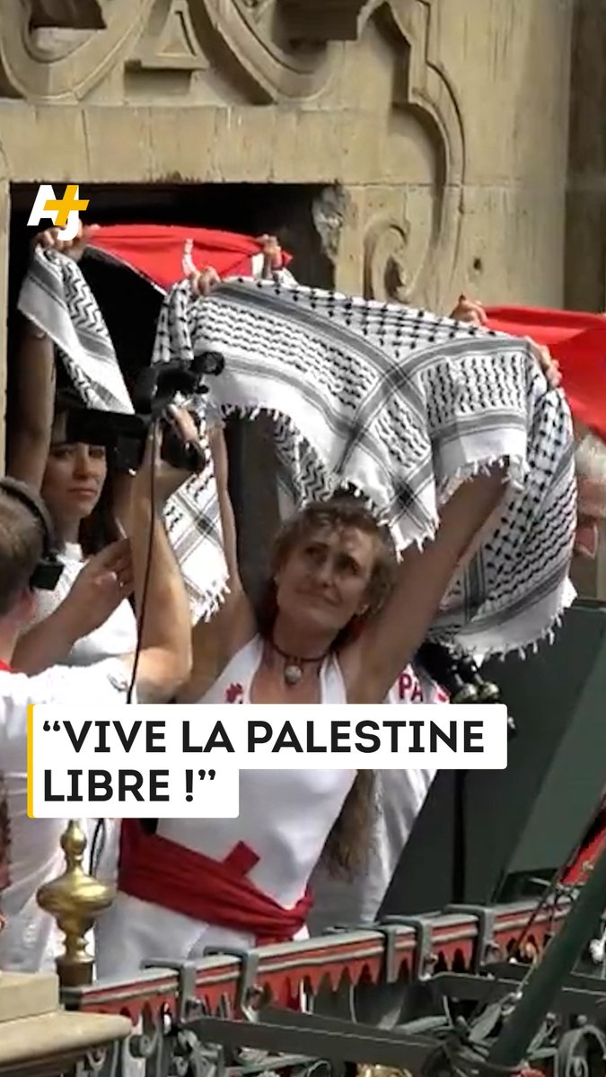 À Pampelune, les fêtes de San Fermín s’ouvrent sur un geste fort : un hommage poignant à la Palestine, au cœur de l’un des événements les plus populaires d’Europe.