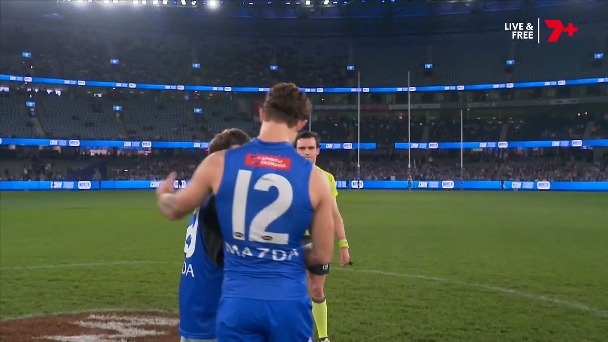 "It was disappointing." Nick Riewoldt on the crowd for North Melbourne's Centenary game 👇