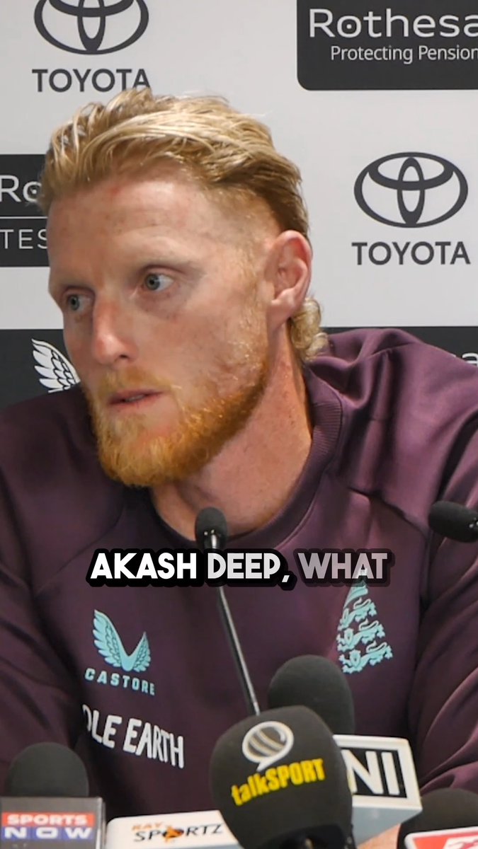 Why was Akash Deep a challenge and is Stokes worried about his form? The England captain answers 🗣️ #ENGvIND