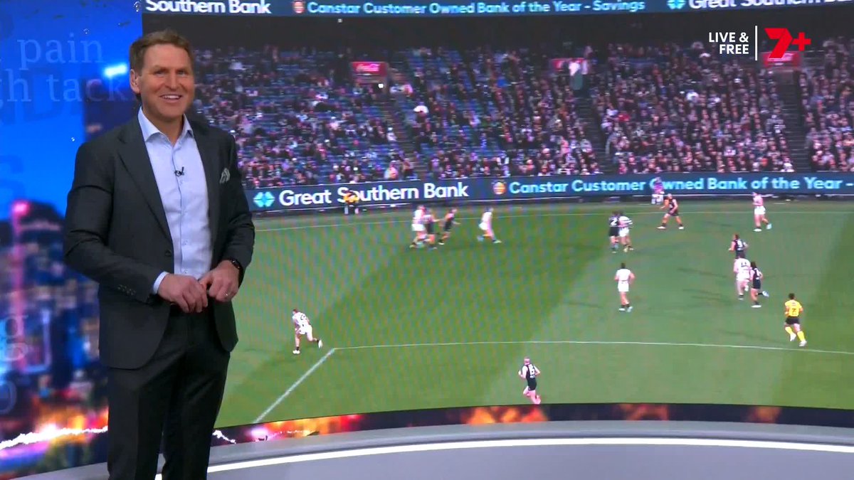 "Lotta talk about boots this year, I reckon Crippa is in the cement boots." Kane Cornes headed back to the screen for some key takeaways 🔑