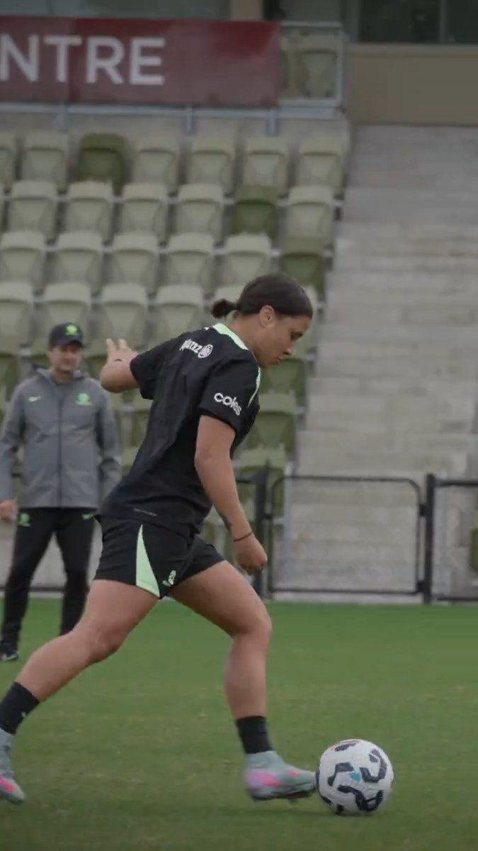 A sight for sore eyes 🫶 #Matildas #WAtheDreamState Sam Kerr