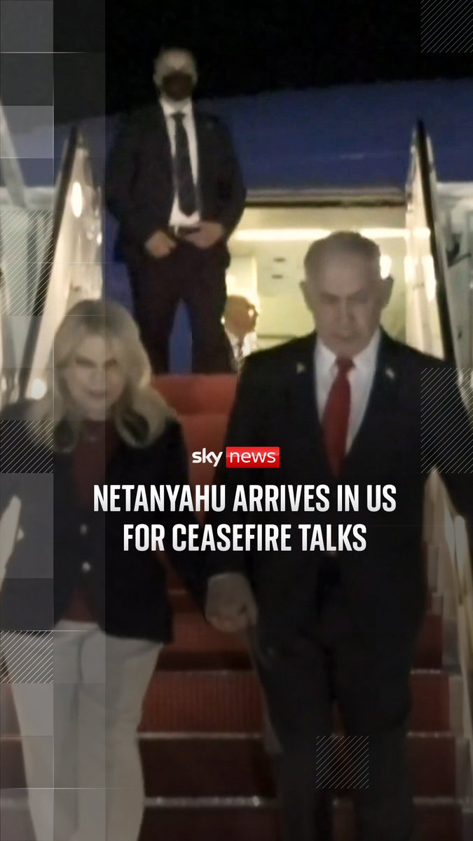 Israeli Prime Minister Benjamin Netanyahu will meet Donald Trump for the third time this year as he heads to the White House for talks. The possibility of a Gaza ceasefire and hostage deal will be at the centre of talks.