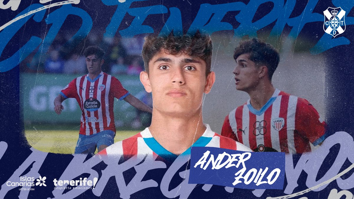 ⚪️🔵 #AnderZoilo (@anderzoi22), #blanquiazul durante las dos próximas campañas #BienvenidoAnderZoilo #AnderZoiloBlanquiazul #LaBregaNosUne #DiSAFÍO