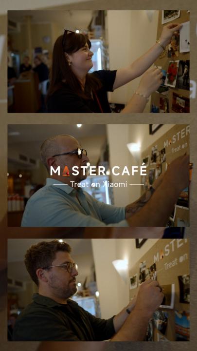A photo for a coffee at Xiaomi Master Cafe. ☕️ Look how many beautiful photos and stories we've gathered in just one day!