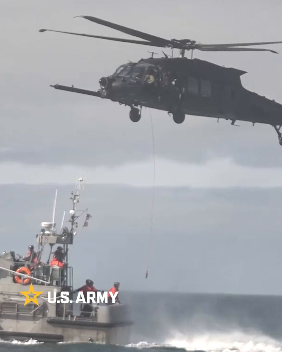 Soldiers + Coasties = an unstoppable team. Watch Soldiers from the 160th Special Operations Aviation Regiment (Airborne) train with the U.S. Coast Guard Advanced Helicopter Rescue School.