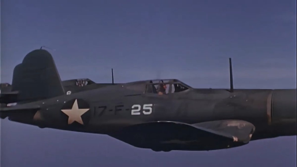 Here are some cool Navy WW2 aircraft shots pulled from a video in the archives labeled as Naval Academy Graduation. I'd like to think each cadet got their own plane. This was right around the "canopies closed=optional" era.🤘😎