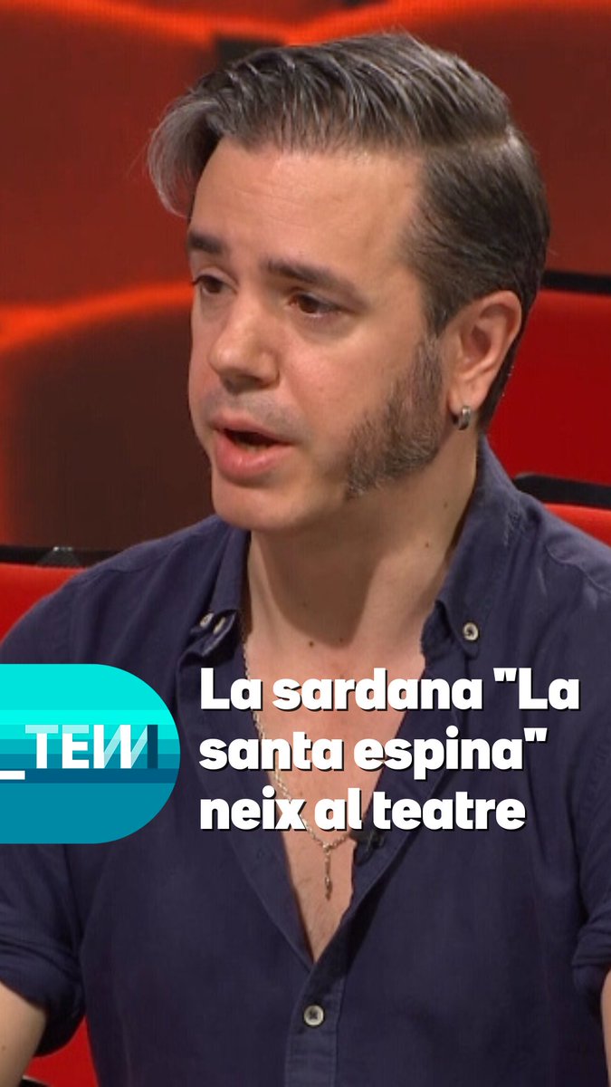 Arnau Tordera reivindica la sardana. És autor del musical "Sardana Superstar" i recorda que "La santa espina", una de les sardanes més famoses, va sorgir d'una obra de teatre d'Àngel Guimerà musicada per Enric Morera. #TotEsMou3Cat