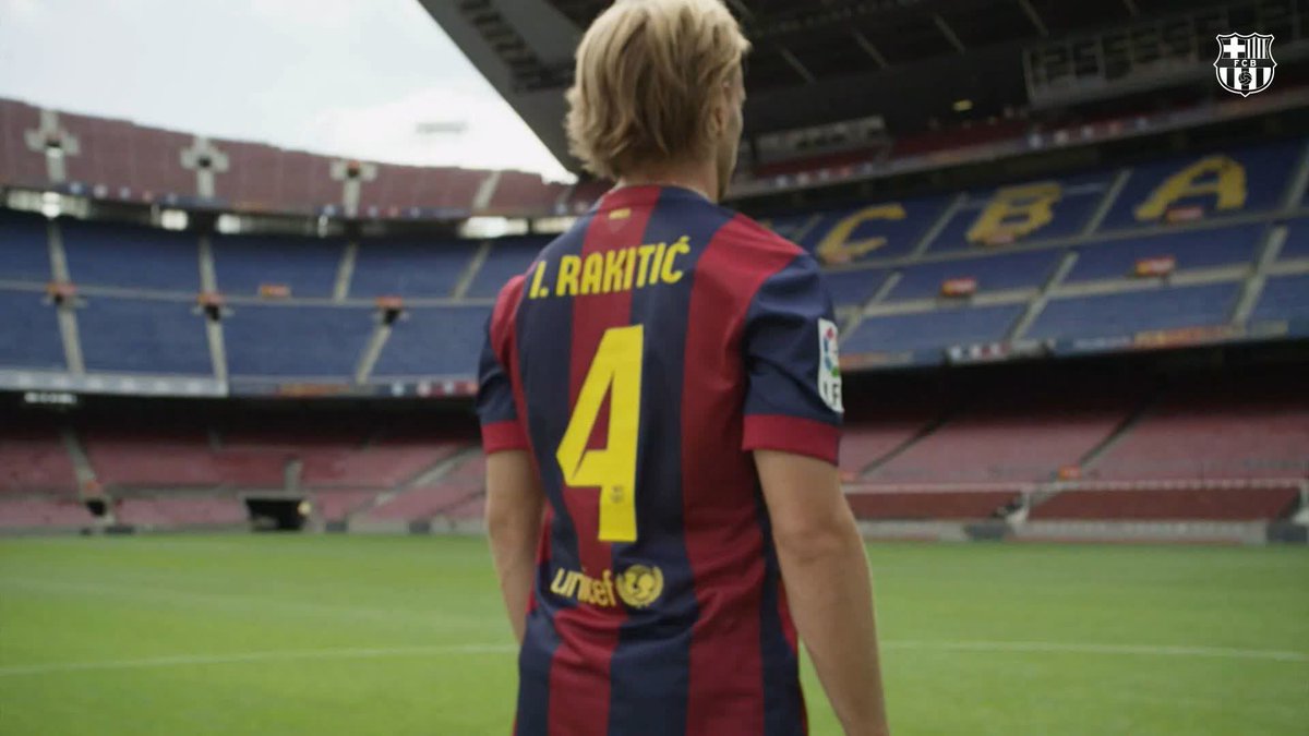 What a journey it’s been. ✨ Thank you for the beautiful memories, Ivan Rakitic 💙❤️