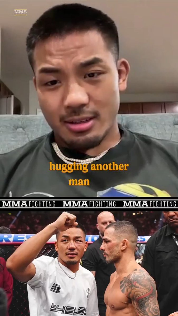 Joshua Van promises he can deal with Alexandre Pantoja’s grappling: "I just don’t like hugging another man in a fight." (🎥 Damon Martin)