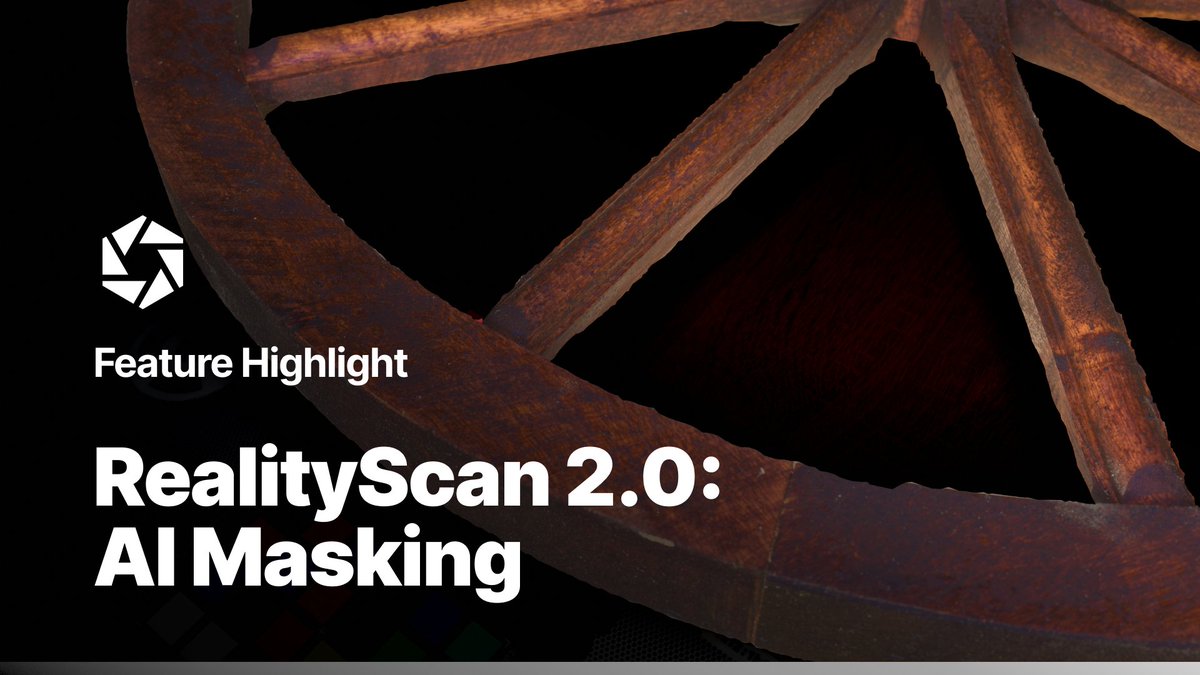 If you're looking to capture an object from all sides but don't have access to specialist equipment, RealityScan 2.0's AI Masking feature can help 🍎 Complete object capture without complex workflows!