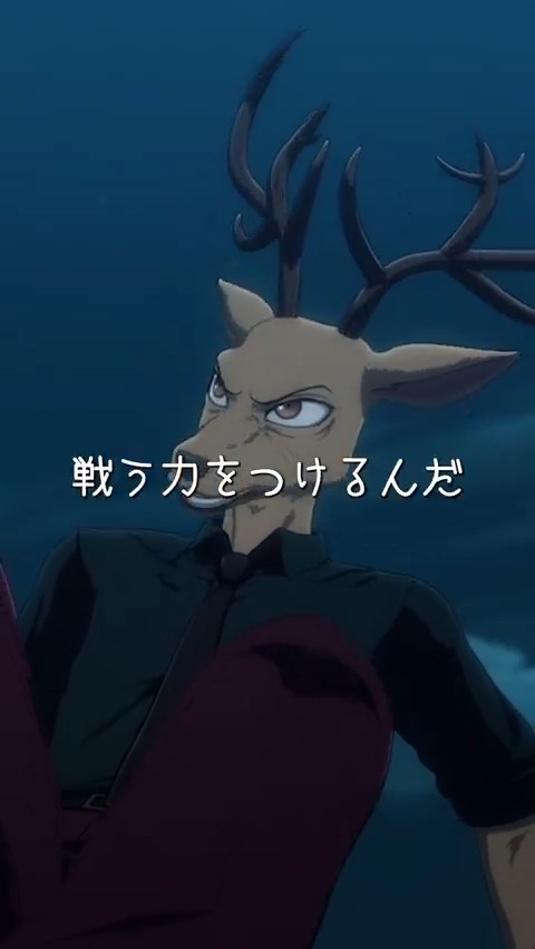 ／ #BEASTARS FINAL SEASON Part2 2026年配信決定記念✨ 切り抜き動画公開!!🎥 ＼ 「戦う力をつけるんだ」 食殺犯との最後の戦いに臨むレゴシを前に、 ルイは決意する。 ▽公式Tiktokはこちらから！ ▽Youtubeショートでも公開中！ #bstanime