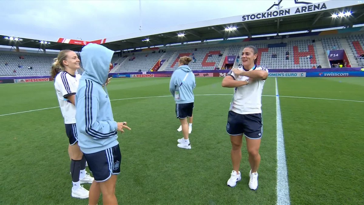 What's your pre-match ritual?.. For Spain it's the Macarena! 😅💃
