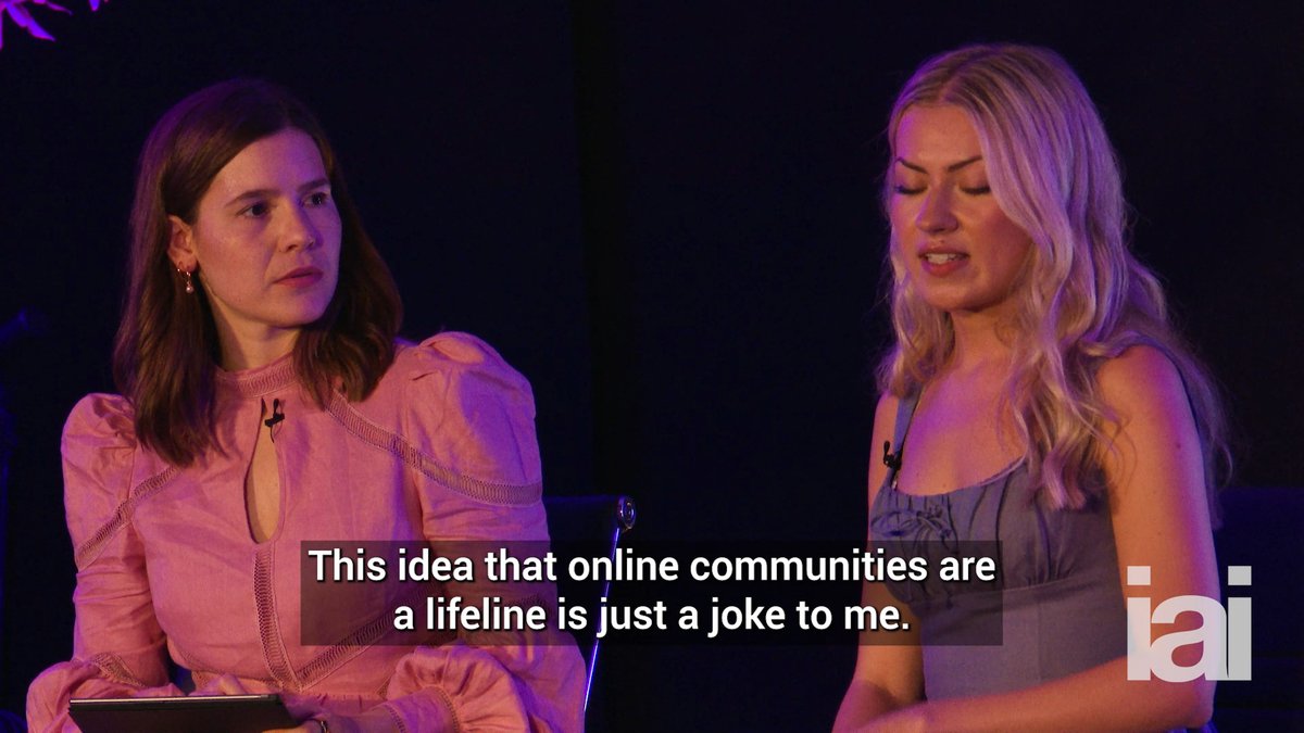 Are we trading real connection for a digital illusion? Online communities are often praised as a lifeline for Gen Z: a cure for loneliness in a hyperconnected world. But Freya India challenges this idea, warning that no online space can truly replace the depth of real, human connection. Watch the full debate now.