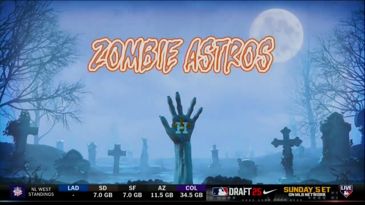 "They put their uniform on and expect to take 2 of 3..." Mark DeRosa takes us through the "Zombie @Astros" 🧟 #MLBCentral | #BuiltForThis