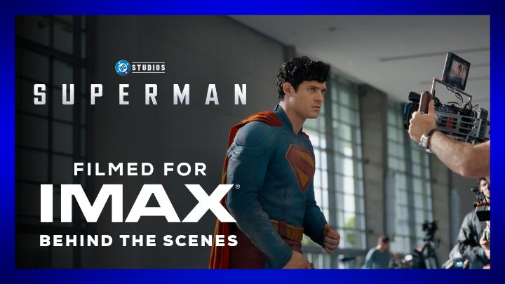 Feel everything in IMAX. #Superman is #FilmedForIMAX, out this Friday.