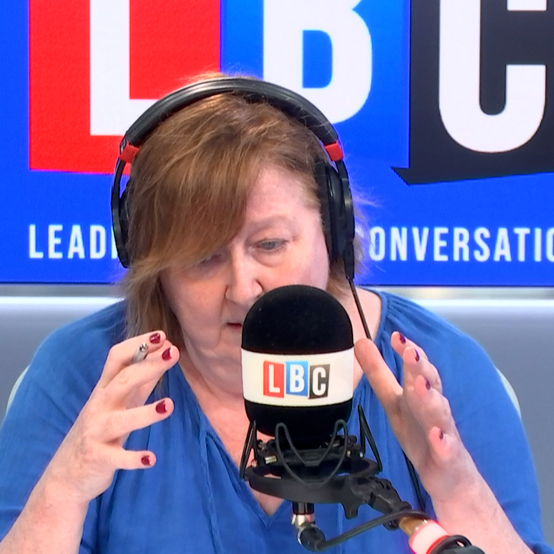"I want to say to the British people: Do not fall for this!" Caller Sabrina has a blistering message for millionaires who are leaving Britain to avoid paying more tax.
