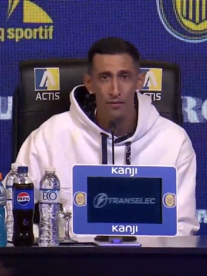 "Ángel Di María": Por su presentación como nuevo jugador de Rosario Central