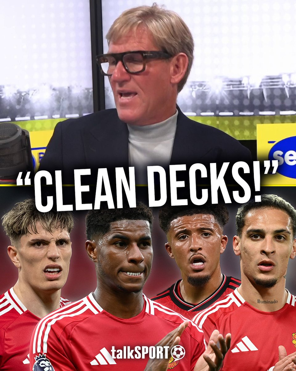 🔴 "Man United needs an enema!" 👊 "Get it sorted out and whether the optics are good is irrelevant!" Simon Jordan is fully behind #MUFC getting rid of all their wantaway players this summer! 👏