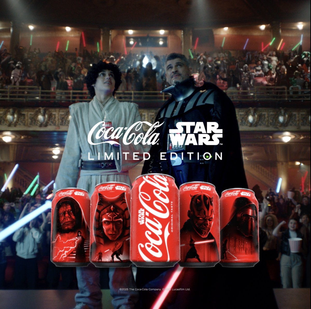 Unite with fans across the galaxy. Coca-Cola x Star Wars limited edition packaging has arrived.