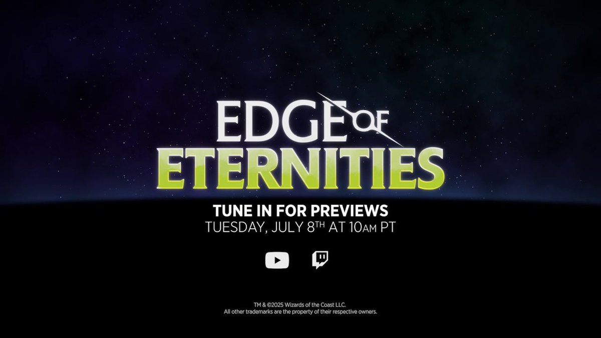 Hold up, how big is that spaceship?! Venture into the void tomorrow at the #MTGEternities Debut, on