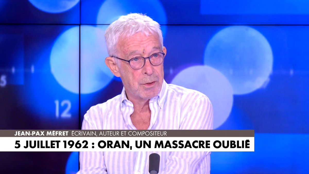 «Personne n'évoque le souvenir», raconte Jean-Pax Méfret, auteur du livre Sur l'autre rive... en 1962, dans #Facealinfo