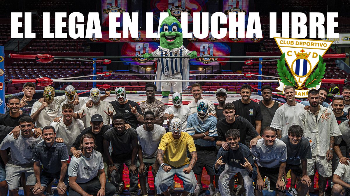 🏟️Una tarde en el Arena México. ¡Así vivió la plantilla el espectáculo de Lucha Libre CMLL! #ElLegaEnMéxico 🇲🇽