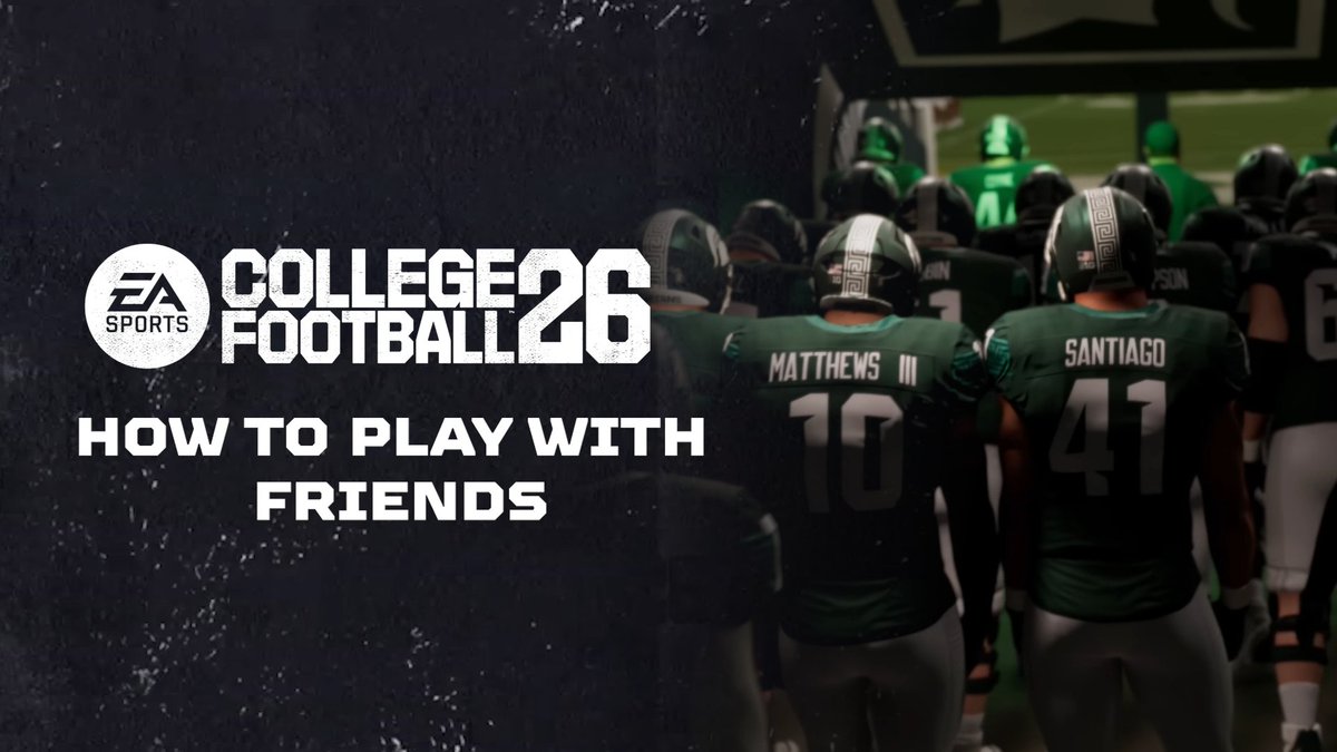 Playing #CFB26 with friends? Cross-play makes it easy. Here's how it works 👇