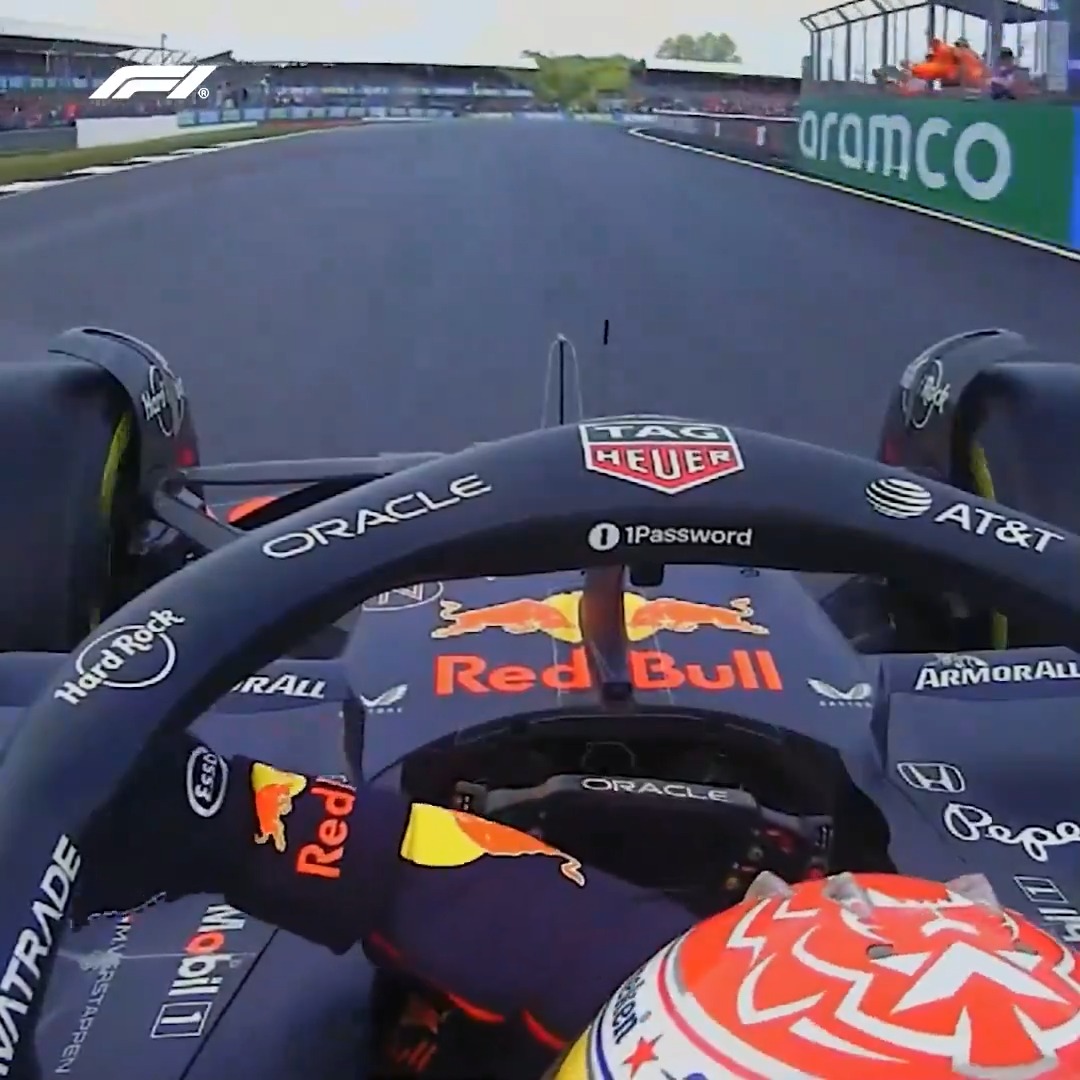 From Max, for Nico 👏 The congratulations began to come Hulkenberg's way before even getting out of the car! 💪 #F1 #BritishGP