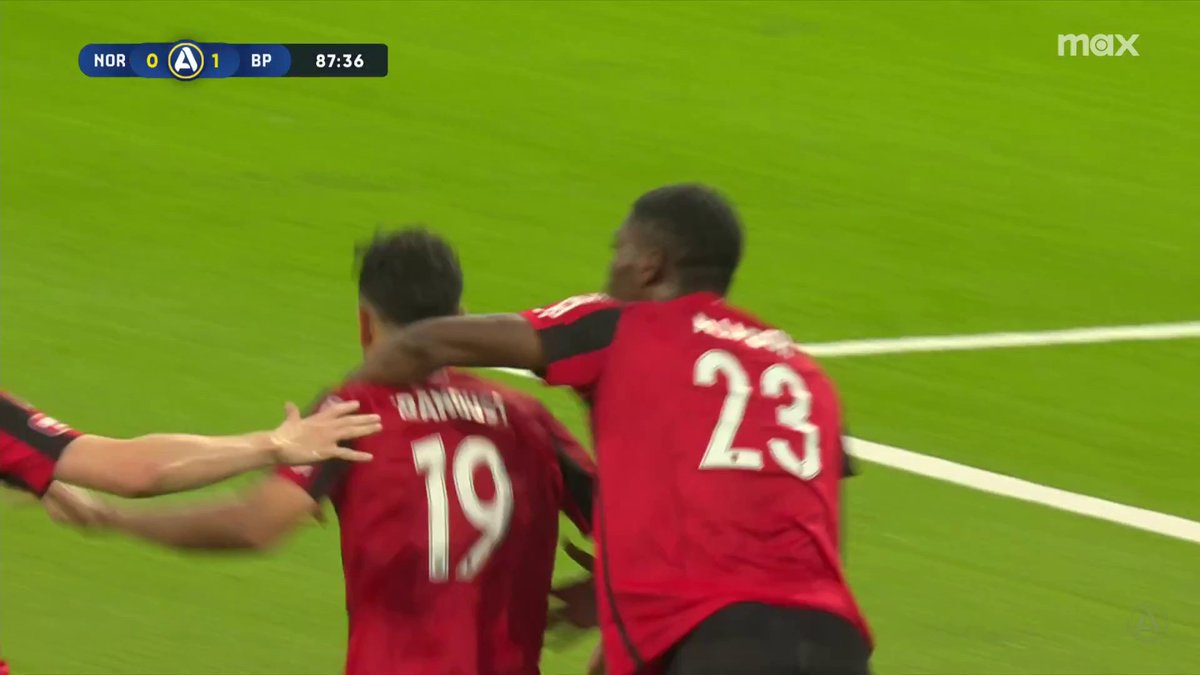 🗣 "Vilket drömmål av Irandust!" 🎯 Daleho Irandust med en kalasträff i den 88:e matchminuten, 1-0 för BP! 📲 Se matchen på Max