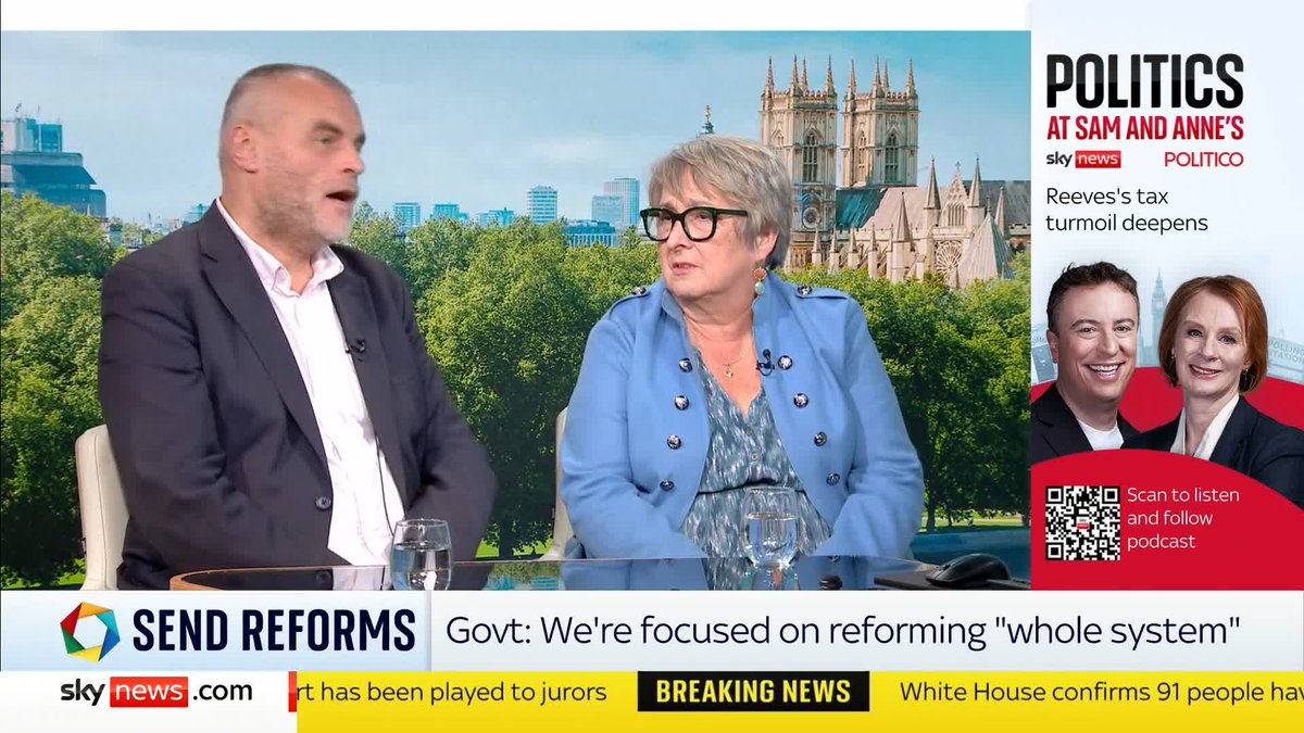 "I know where Nigel Farage stands on big issues. I know where Kemi Badenoch stands. I do not know where our prime minister stands." Reform UK supporter Tim Montgomerie 🇬🇧 says the government needs to start "making the case" for what it believes 📺 Sky 501