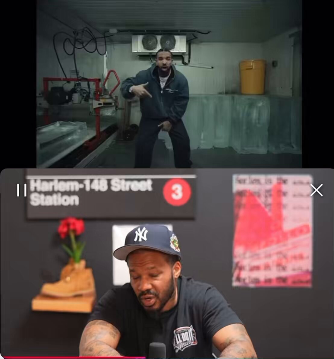 Wayno reacts to Drake what did I miss and this being a preview to the iceman album.