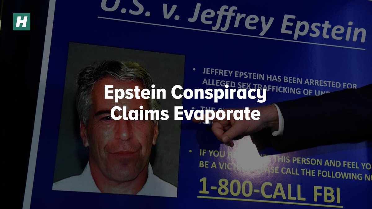 Trump’s Justice Department & FBI found no evidence that Jeffrey Epstein was murdered or had a “client list.”
