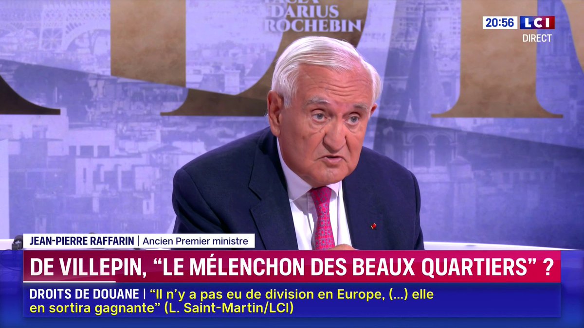 « Je pense qu'Emmanuel Macron a fait un très bon premier quinquennat. Sur le second, il y a de très bonnes décisions. Ça reste un personnage assez exceptionnel » confie Jean-Pierre Raffarin ▶️ Darius Rochebin