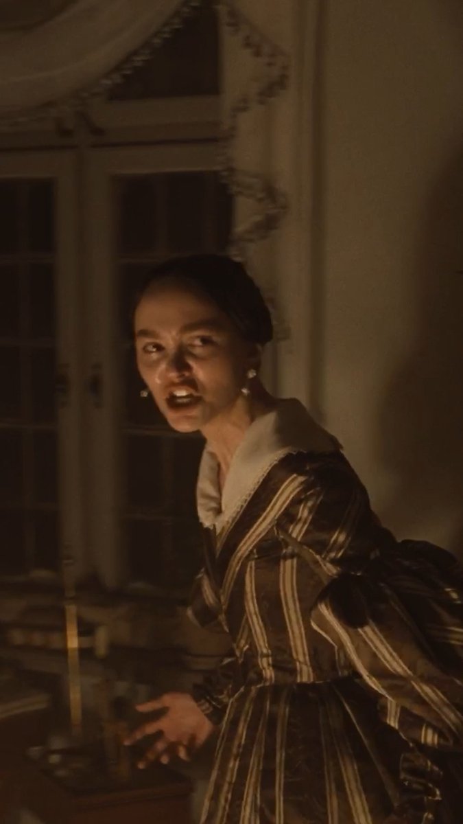 She’s just a girl. 🎀 Robert Eggers’ NOSFERATU (2024), starring Lily-Rose Depp, Nicholas Hoult and Bill Skarsgård, received four nominations at the 97th Oscars: Cinematography, Costume Design, Makeup and Hairstyling and Production Design.
