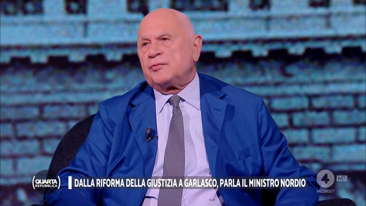 "E' anomalo che chi accusa e chi giudica appartengano alla stessa corporazione." #Nordio #quartarepubblica
