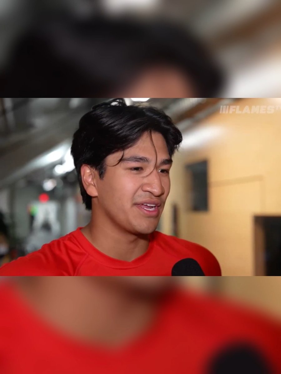 "Boys there's no better draft class than us. No one is this tight" 😂 Zayne Parekh is a beauty 🎥: FlamesTV
