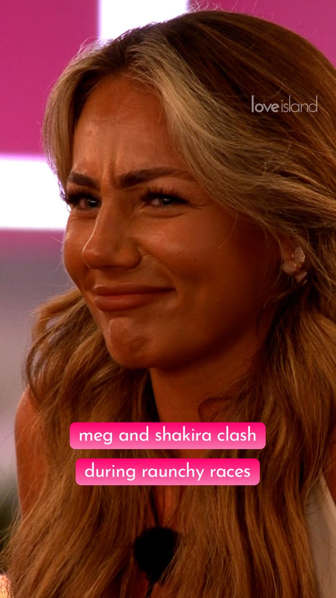 Was Shakira’s comment about Meg wrong timing or just a joke? 👀 #LoveIsland