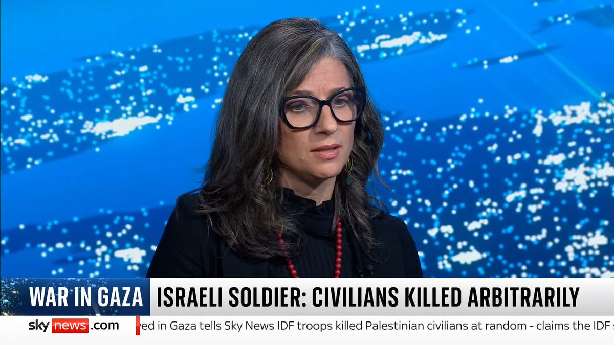 "This is the first time that the Israelis are I mean, the Israeli soldiers are awakened to this" UN Special Rapporteur on the Occupied Palestinian Territories Francesca Albanese comments on the IDF targeting civilians to Yalda Hakim - the Israeli Military deny this