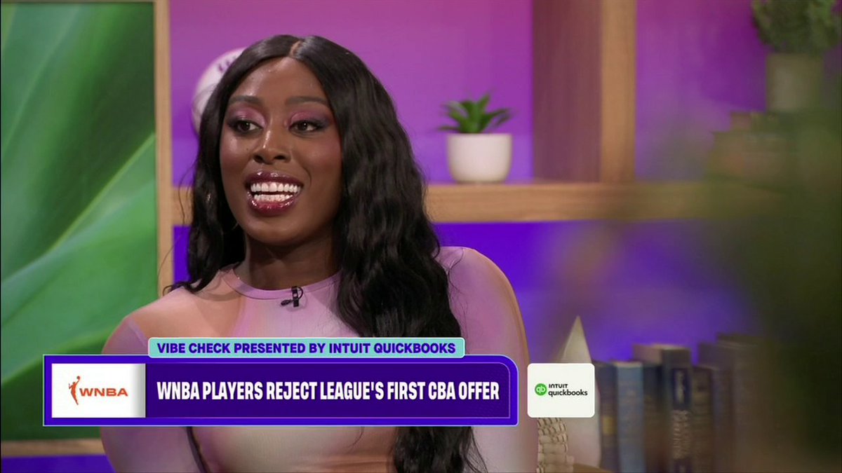 “Do you think WNBA players would want to block their blessings?" Chiney Ogwumike provides perspective on why players are rejecting the league’s first CBA offer. 📺 Tune into Vibe Check exclusively on Disney+