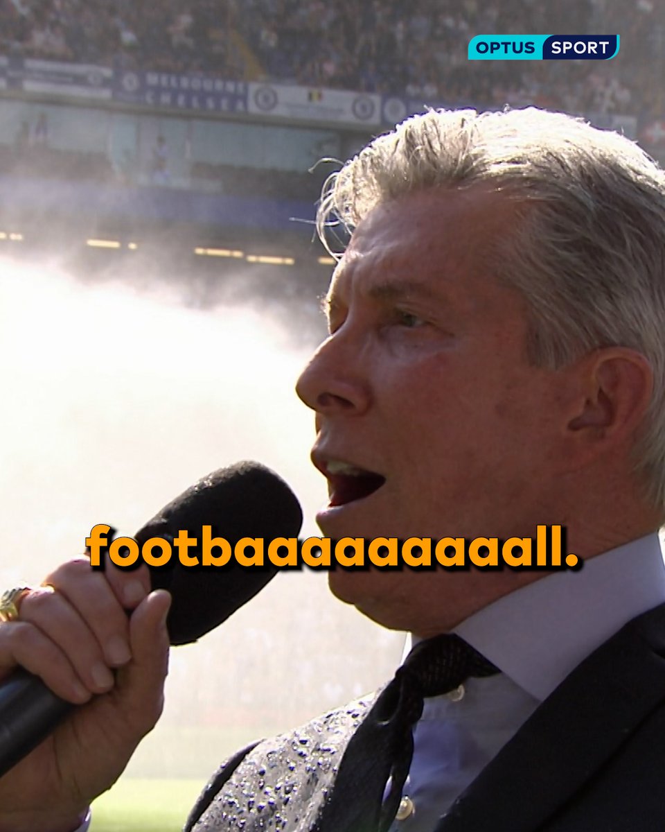 Michael Buffer once read the Chelsea team back in 2018 🎤 😭