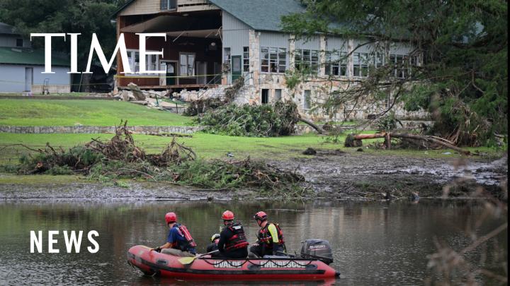 Texan communities are dealing with the impact of the deadly flash floods along the Guadalupe River