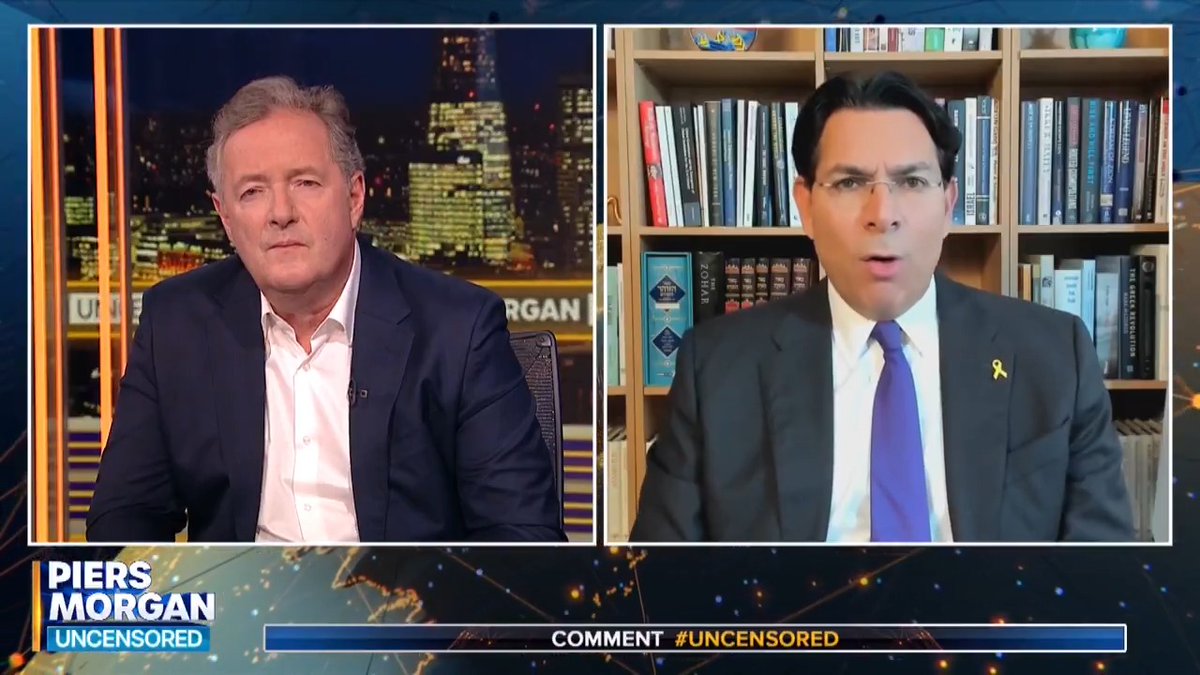 "We will not buy those lies... it will not work." Israeli ambassador to the United Nations Danny Danon responds to Tucker Carlson's interview with Iranian President Masoud Pezeshkian. Watch more 👇 📺 Piers Morgan | Danny Danon 🇮🇱 דני דנון | Tucker Carlson
